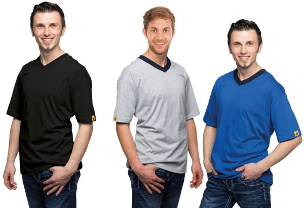 KOSZULKA T-SHIRT</BR>z wycięciem V
