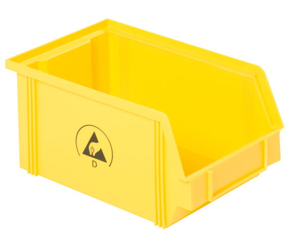 POJEMNIKI MAGAZYNOWE IDP-STAT<sup>®</sup></br>żółte