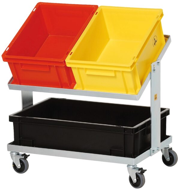 WÓZEK TRANSPORTOWY DWUPOZIOMOWY